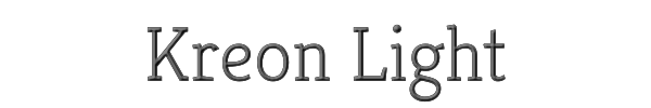 Kreon Light 