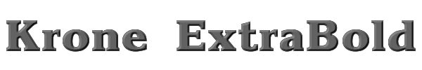 Krone ExtraBold 