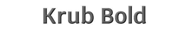 Krub Bold 