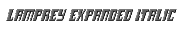 Lamprey Expanded Italic 
