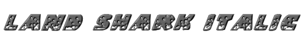 Land Shark Italic 
