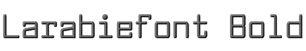 Larabiefont Bold 