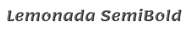 Lemonada SemiBold 