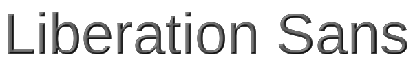 Liberation Sans 