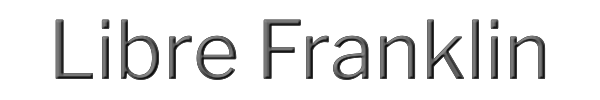 Libre Franklin 