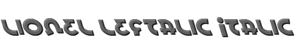Lionel Leftalic Italic 