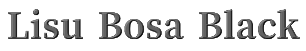 Lisu Bosa Black 