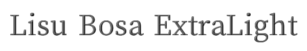 Lisu Bosa ExtraLight 