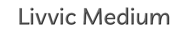 Livvic Medium 