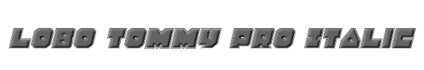 Lobo Tommy Pro Italic 