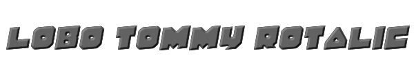 Lobo Tommy Rotalic 