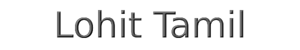 Lohit Tamil 