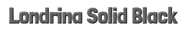 Londrina Solid Black 
