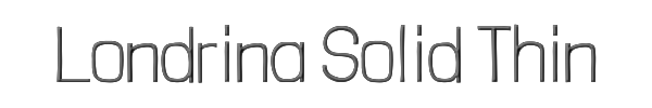 Londrina Solid Thin 