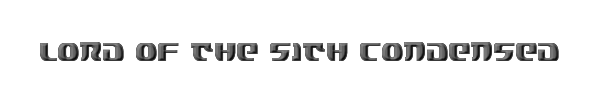 Lord of the Sith Condensed 
