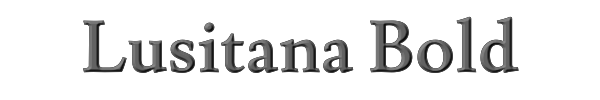 Lusitana Bold 