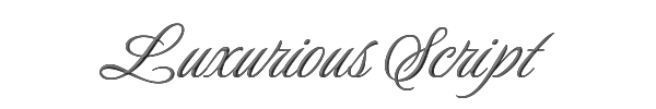 Luxurious Script 