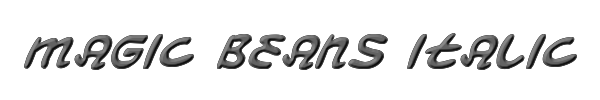 Magic Beans Italic 