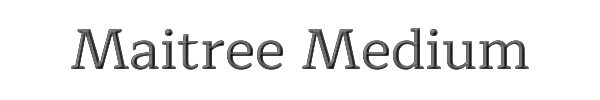 Maitree Medium 