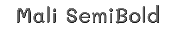 Mali SemiBold 