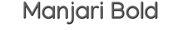 Manjari Bold 