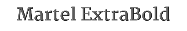 Martel ExtraBold 
