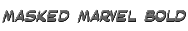 Masked Marvel Bold 