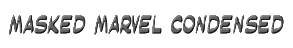Masked Marvel Condensed 