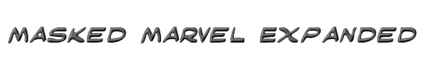 Masked Marvel Expanded 
