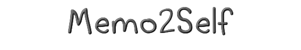 Memo2Self 