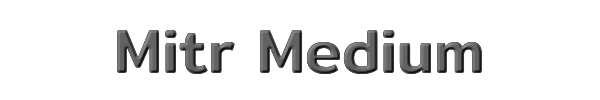 Mitr Medium 