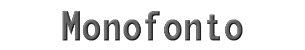 Monofonto 