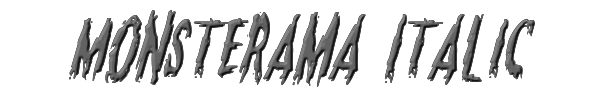 Monsterama Italic 