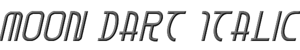 Moon Dart Italic 