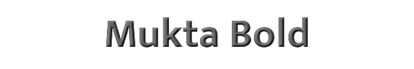 Mukta Bold 
