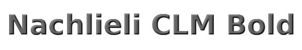 Nachlieli CLM Bold 