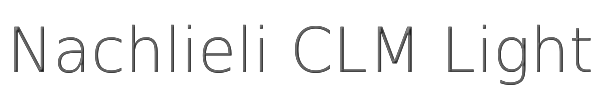 Nachlieli CLM Light 