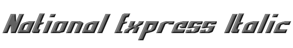 National Express Italic 