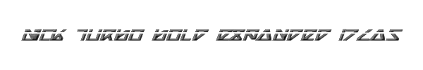 Nick Turbo Bold Expanded ItLas Bold ExpandedItLas 