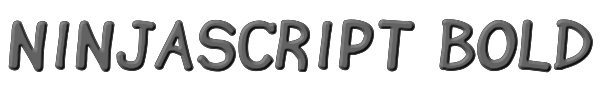 Ninjascript Bold 