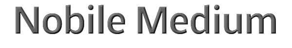 Nobile Medium 