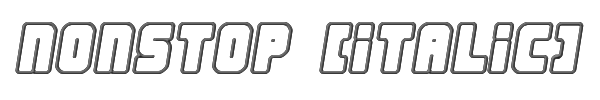 Nonstop [italic] 
