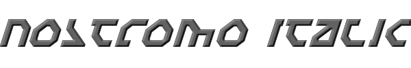 Nostromo Italic 