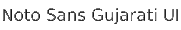 Noto Sans Gujarati UI 