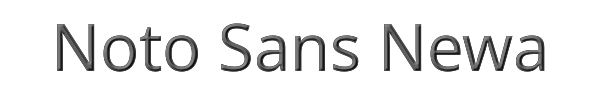 Noto Sans Newa 