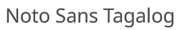 Noto Sans Tagalog 