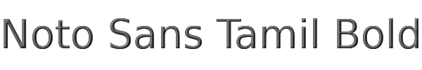 Noto Sans Tamil Bold 