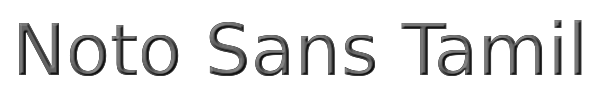 Noto Sans Tamil 