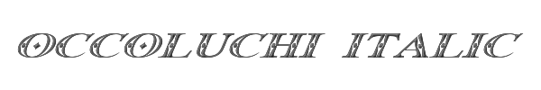 Occoluchi Italic 