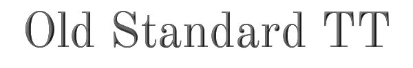 Old Standard TT 